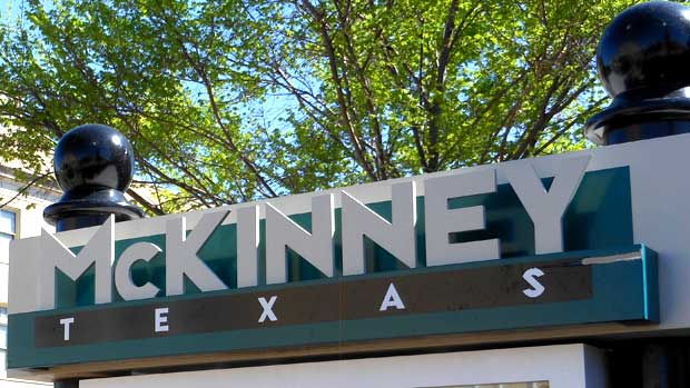 McKinney McKinney sign